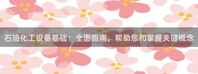 新宝GG平台德711.112如何处理：石油化工设备基础：全面
